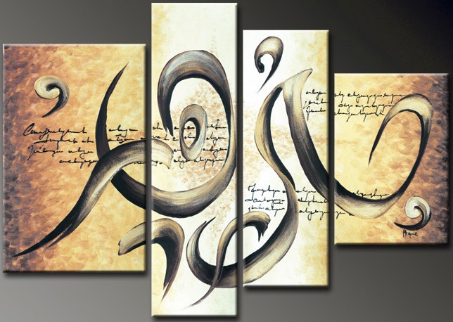 Abstract 4 panel